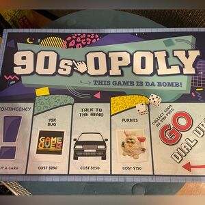 90s-Opoly Board Game